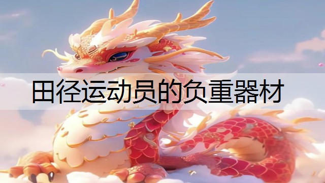 田径运动员的负重器材