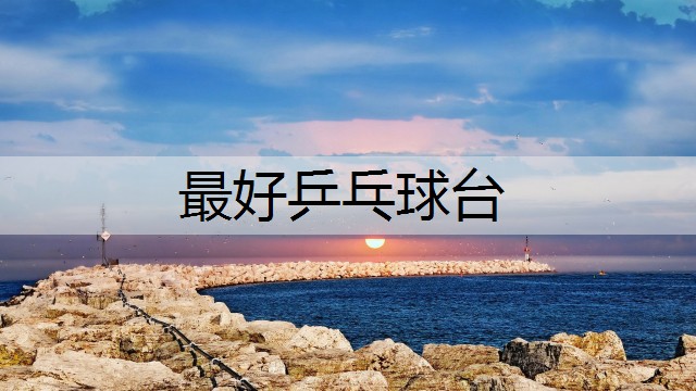 最好乒乓球台