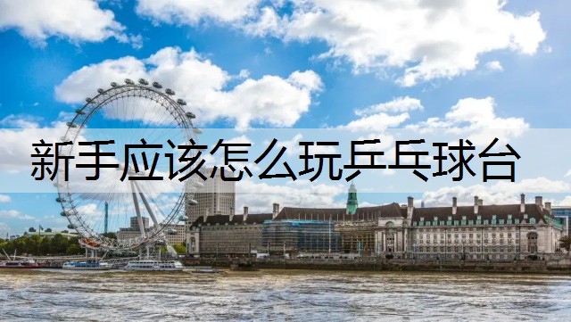 新手应该怎么玩乒乓球台