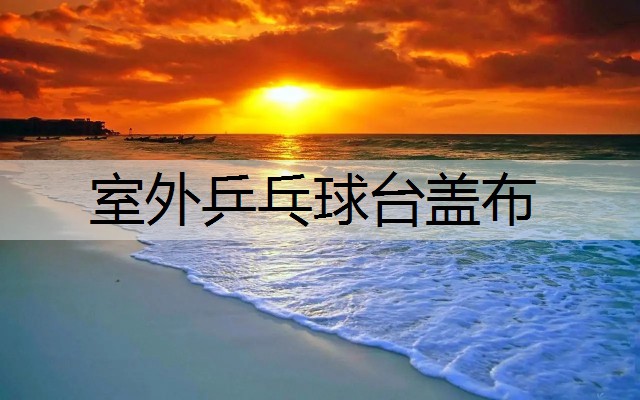 室外乒乓球台盖布