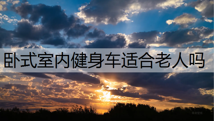 卧式室内健身车适合老人吗