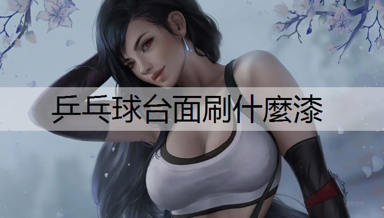 乒乓球台面刷什麼漆