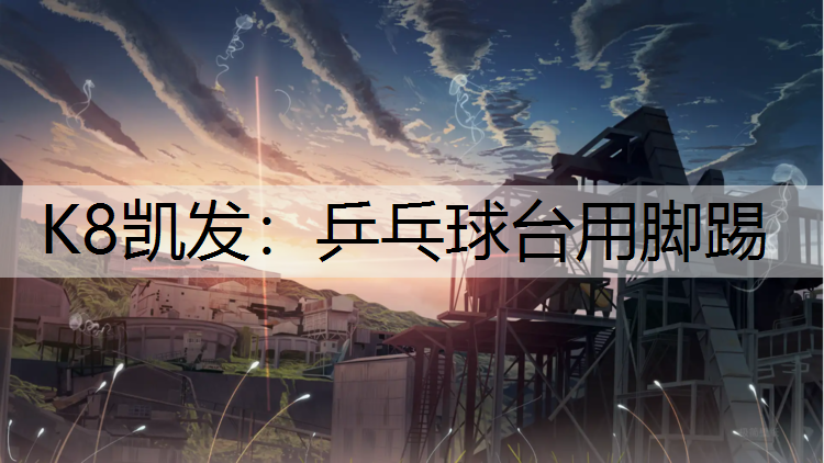 K8凯发：乒乓球台用脚踢