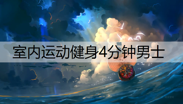 室内运动健身4分钟男士