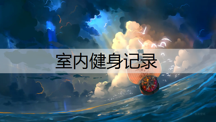 室内健身记录