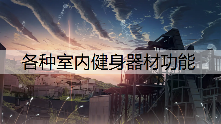 各种室内健身器材功能