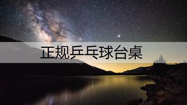 正规乒乓球台桌